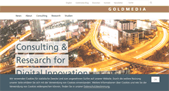Desktop Screenshot of goldmedia.com